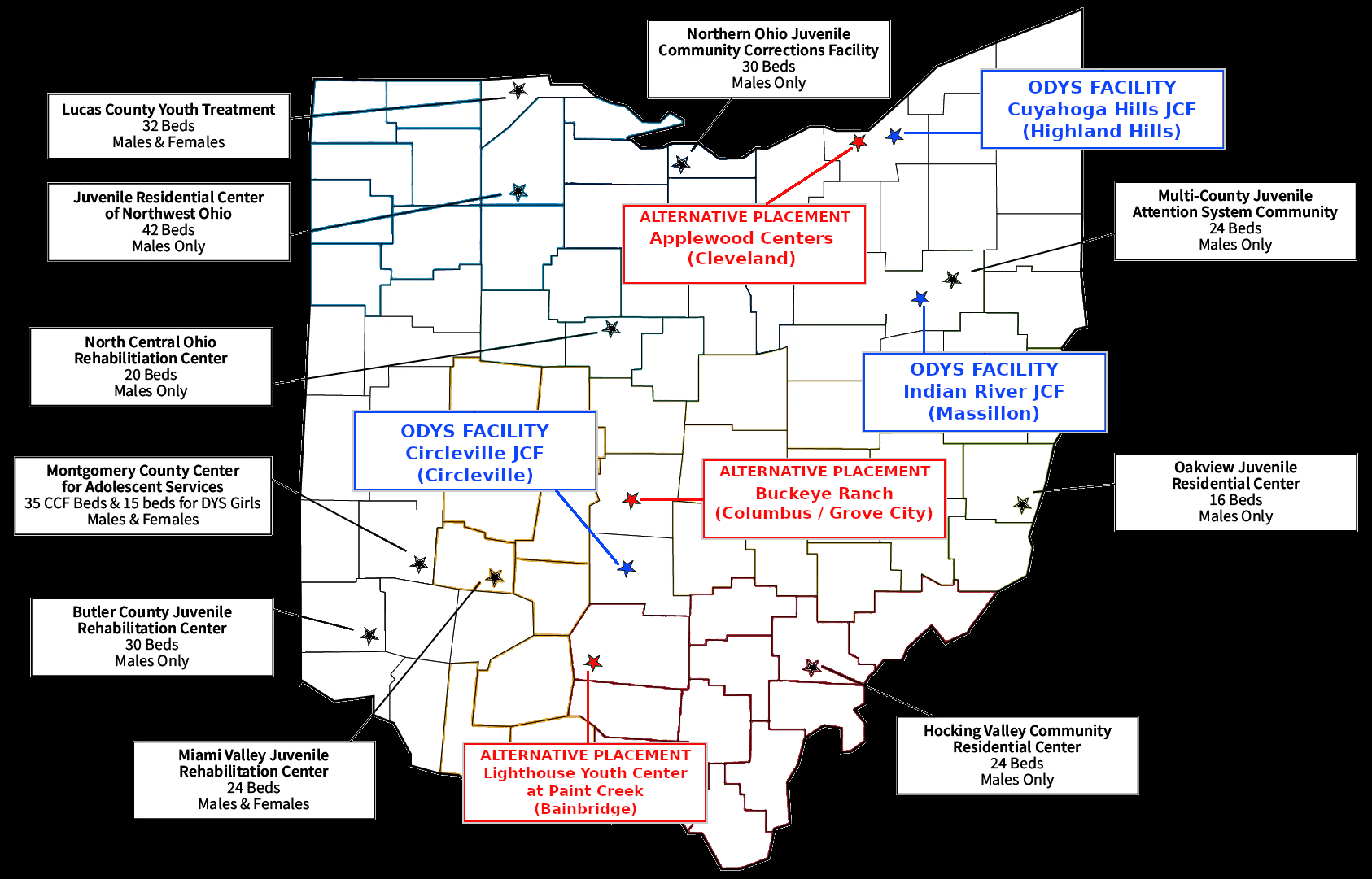 Locations Map
